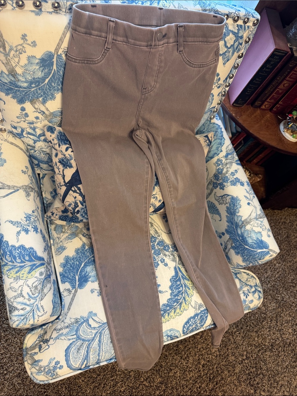 Women’s Slim Fit STRETCH Jeans in Taupe by Time and Tru Size XS